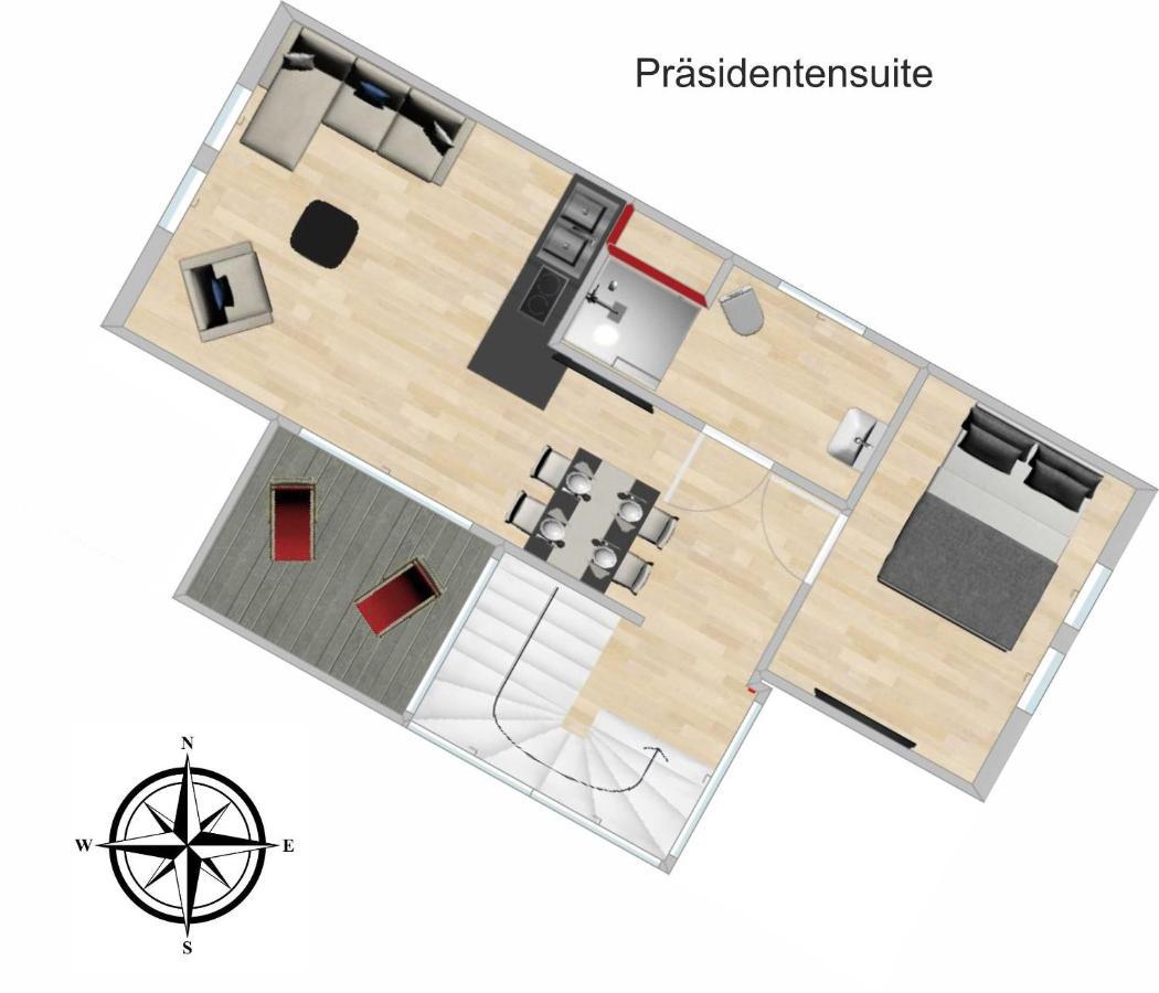 Schmuckkaestle Am Hafen Appartement *